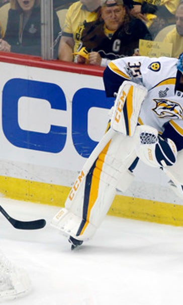 Preds leaning on Rinne to force Penguins back to Pittsburgh